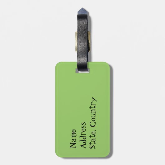 Ik hou van mijn Engelse Springer Spaniel Bagagelabel (Achterkant verticaal)