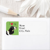 Ik hou van mijn Engelse Springer Spaniel Etiket (Insitu)