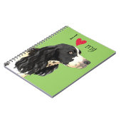 Ik hou van mijn Engelse Springer Spaniel Notitieboek (Linkerzijde)