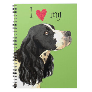 Ik hou van mijn Engelse Springer Spaniel Notitieboek