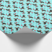 Ik hou van mijn Entlebucher Mountain Dog Cadeaupapier (Hoek)