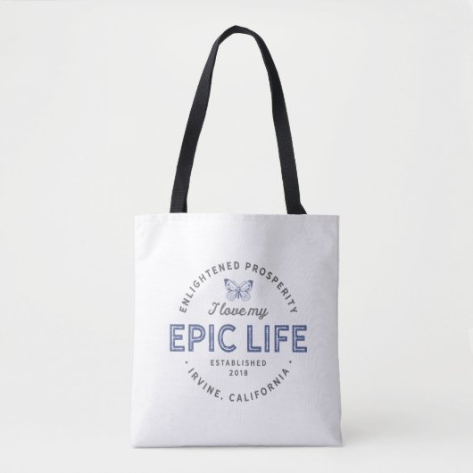 Ik hou van mijn epic Life Tas (Voorkant)
