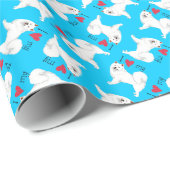 Ik hou van mijn Eskie Cadeaupapier (Rol Hoek)