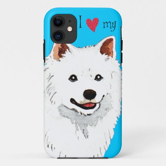 Ik hou van mijn Eskie Case-Mate iPhone Case (Achterkant)