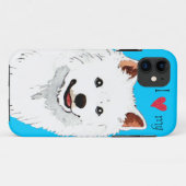 Ik hou van mijn Eskie Case-Mate iPhone Case (Achterkant (horizontaal))