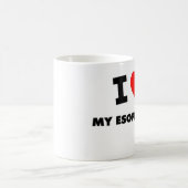 Ik hou van Mijn Esophagus Koffiemok (Center)