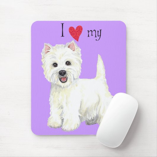 Ik hou van mijn estie muismat (Met muis)