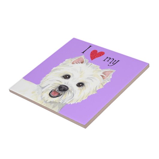 Ik hou van mijn estie tegeltje (Zijkant)