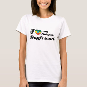 Ik hou van mijn Ethiopische Boyvriend T-shirt