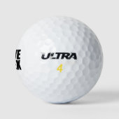 Ik hou van mijn ex golfballen (Logo)