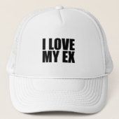 Ik hou van mijn ex trucker pet (Voorkant)