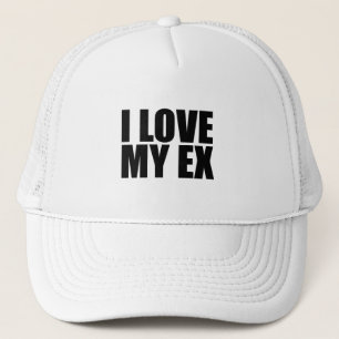 Ik hou van mijn ex trucker pet