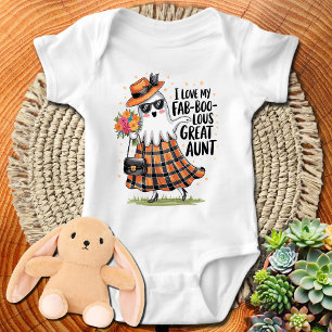 Ik hou van mijn Fab-BOO-Lous grote tante Romper