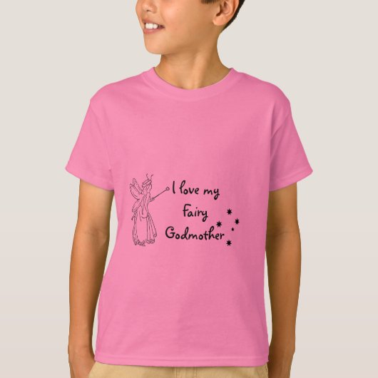 Ik hou van mijn Fairy Godmoeder T-shirt (Voorkant)