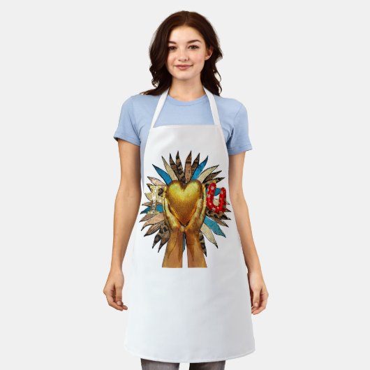 Ik hou van mijn familie, Familie Liefde Schort (Gedragen)