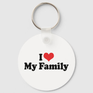 Ik hou van mijn familie sleutelhanger