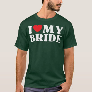 Ik hou van mijn familie van de Bride, mijn favorie T-shirt