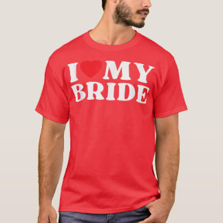 Ik hou van mijn familie van de Bride, mijn favorie T-shirt