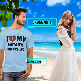 Ik hou van mijn fantastische Vriendin T-shirt