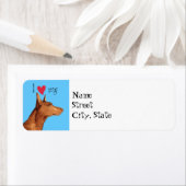 Ik hou van mijn Farao Hond Etiket (Insitu)