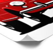 Ik hou van mijn Fiat 600 Poster (Hoek)