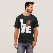 Ik hou van mijn Field Spaniel-hond T-shirt (Voorkant volledig)