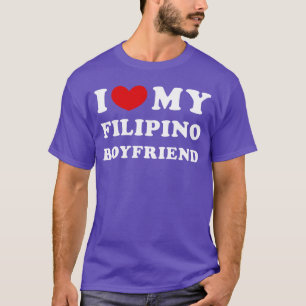 Ik hou van mijn Filipijnse vriend Mijn Filipijnse T-shirt