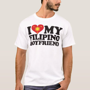 Ik hou van mijn Filipino Boyvriend T-shirt