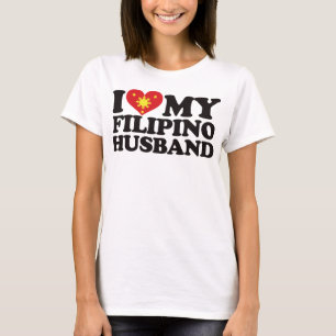 Ik hou van mijn Filipino Husband T-shirt