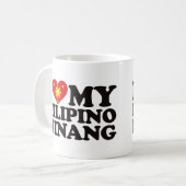 Ik hou van mijn Filipino Ninang Koffiemok (Voorkant links)