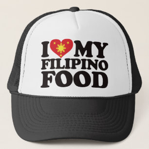 Ik hou van mijn Filippijnse eten Trucker Pet