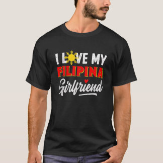 Ik hou van mijn Filippijnse Vriendin Funny Cool Fi T-shirt
