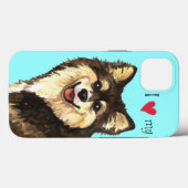 Ik hou van mijn Finse Lapphund Case-Mate iPhone Case (Achterkant (horizontaal))