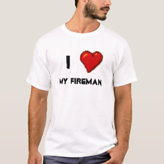 Ik hou van mijn Fireman T-shirt