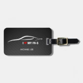 Ik hou van mijn FR-S Bagagelabel (Voorkant horizontaal)