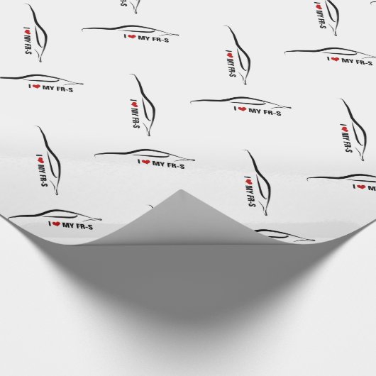 Ik hou van mijn FR-S Cadeaupapier (Hoek)