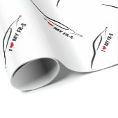 Ik hou van mijn FR-S Cadeaupapier (Rol Hoek)