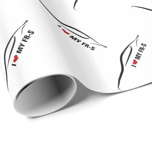 Ik hou van mijn FR-S Cadeaupapier (Rol Hoek)