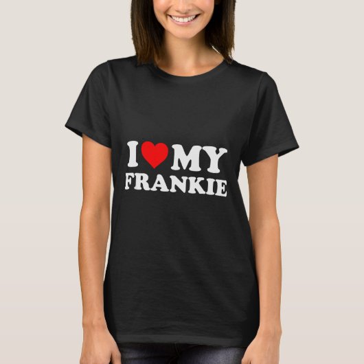 Ik hou van mijn Frankie T-shirt (Voorkant)