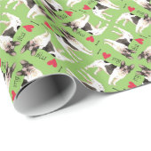 Ik hou van mijn Franse Bulldog Cadeaupapier (Rol Hoek)