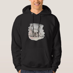 Ik hou van mijn Franse Bulldog Cute Frenchie Dog m Hoodie