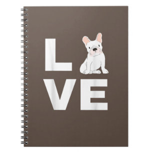 Ik hou van mijn Franse Bulldog Hondenliefhebber Gi Notitieboek