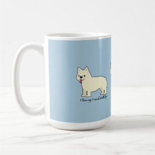 Ik hou van mijn Franse Bulldog Koffiemok