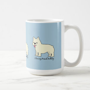 Ik hou van mijn Franse Bulldog Koffiemok