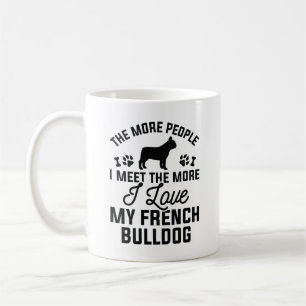 Ik hou van mijn Franse Bulldog Koffiemok