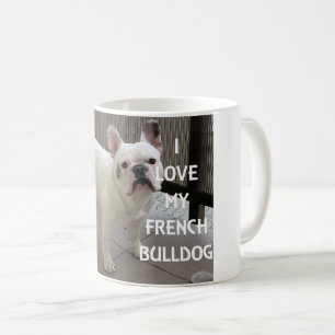 Ik hou van mijn Franse Bulldog Koffiemok