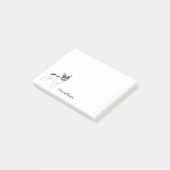 Ik hou van mijn Franse Bulldog | Post-it® Notes (Schuin)