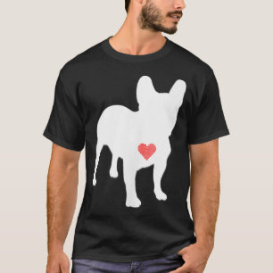 Ik hou van mijn Franse Bulldog T-shirt