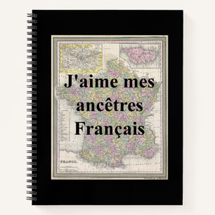 Ik hou van mijn Franse voorouders Hard Hoesjes N Notitieboek