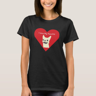 Ik hou van mijn Frenchie, T-shirt